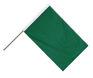 Grüne Stockflagge ECO 60 x 90 cm