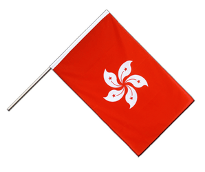 Hong Kong Hand Waving Flag ECO 2x3 ft