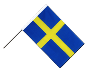 Schweden Stockflagge ECO 60 x 90 cm