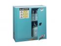 Sure-Grip® EX Corrosives/Acid Steel Safety Cabinet, 30 Gallon, 2 Manual Close Doors, Blue