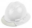 Bullard Aboveview Full-brim Hard Hat With Interchangeable Front Brim White