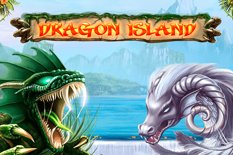 logo dragon island netent spilleautomat 