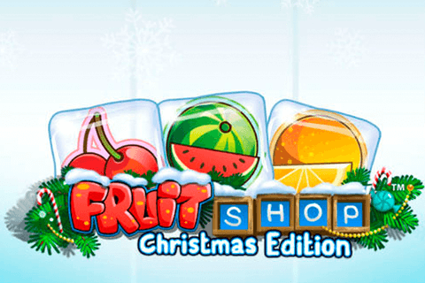 logo fruit shop christmas edition netent spilleautomat 