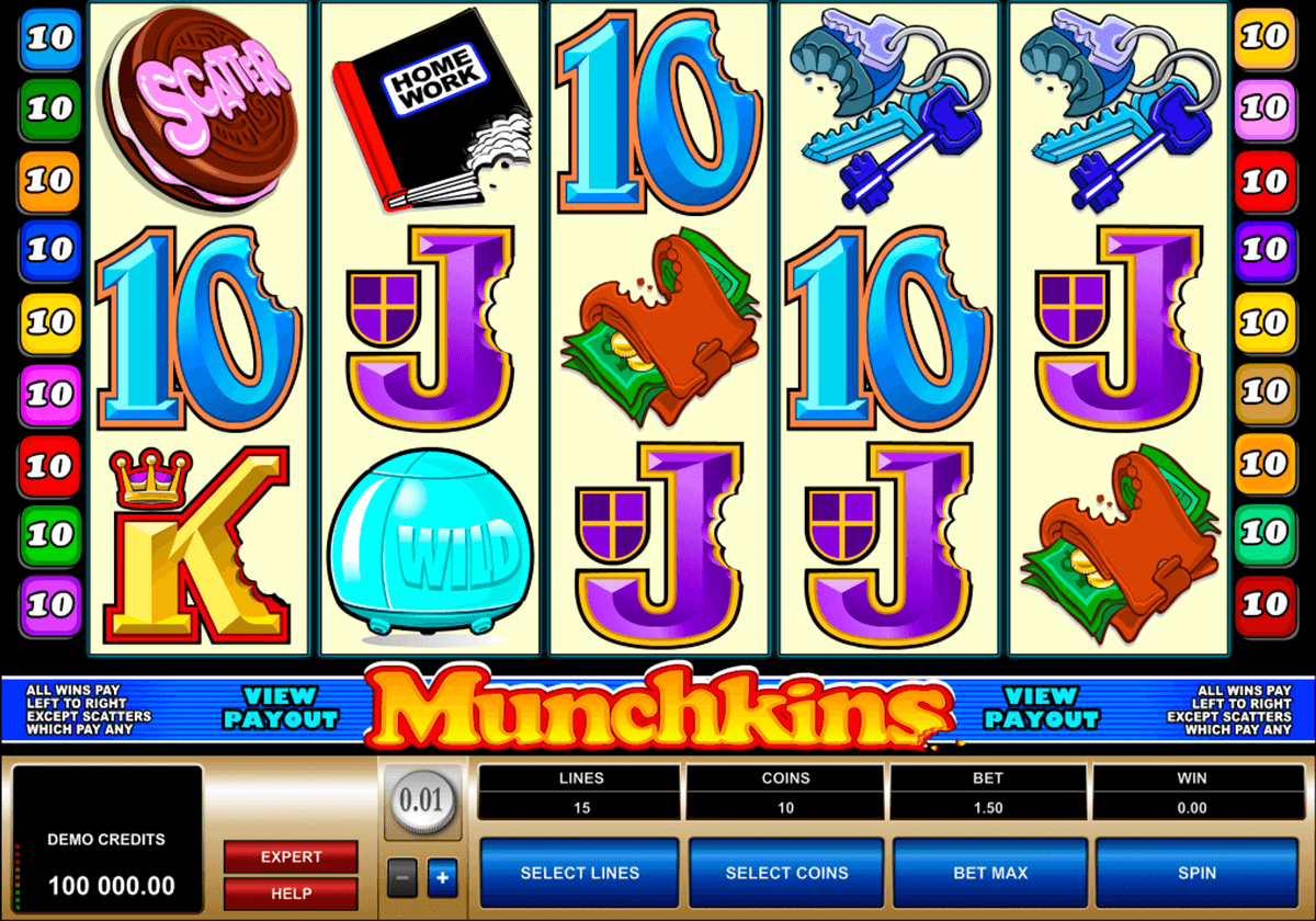 munchkins microgaming automat pa nett 