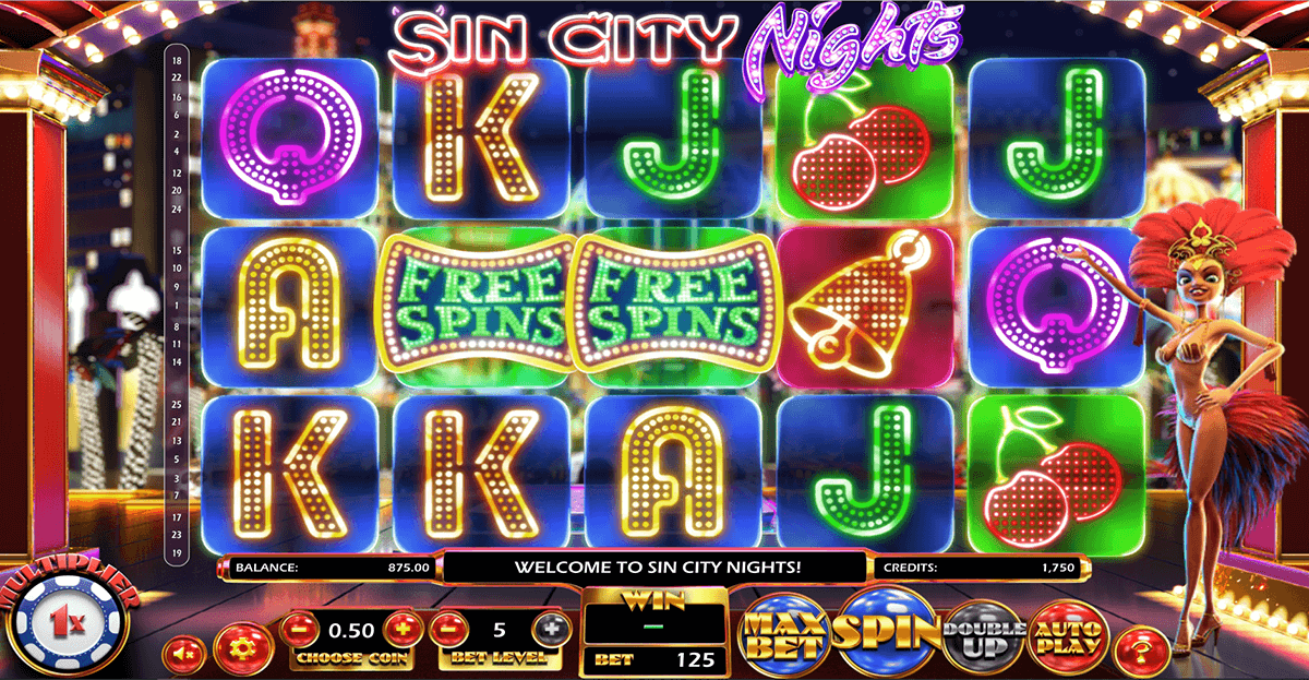 sin city nights betsoft automat pa nett 