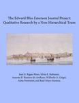 The Edward Bliss Emerson Journal Project: Qualitative Research by a Non-Hierarchical Team by José G. Rigau-Pérez, Silvia E. Rabionet, Annette B. Ramírez de Arellano, Wilfredo A. Géigel, Alma Simounet, and Raúl Mayo-Santana