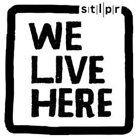 We Live Here Podcast Cover