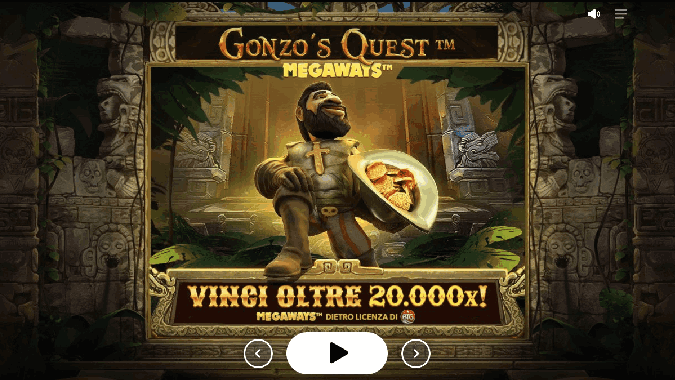 Gonzo's Quest Megaways slot