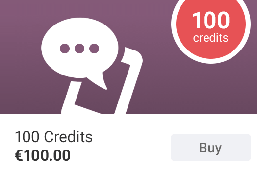 100 credits