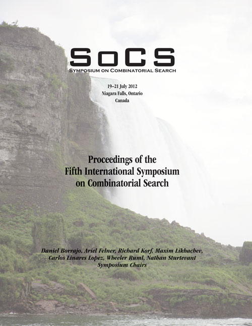 SoCS 2012 Proceedings Cover