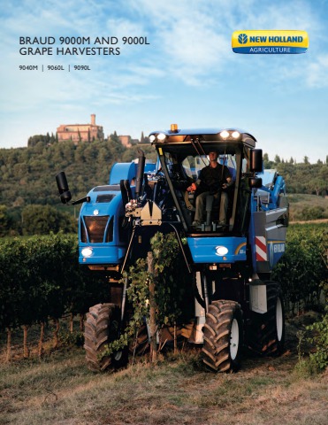 Braud Grape Harvesters - Brochure