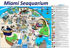 Miami Seaquarium Map