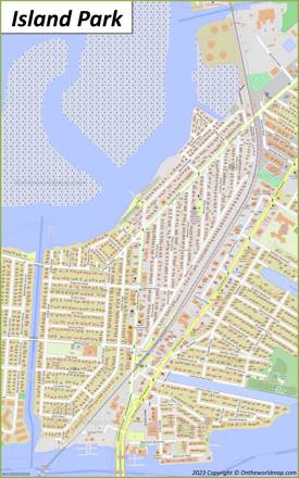 Island Park Map