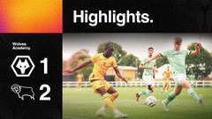 First defeat of the season | Wolves 1-2 Derby County | U18 Highlights