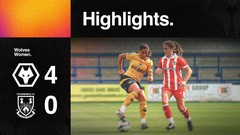 A winning start! | Wolves Women 4-0 Stourbridge | Highlights