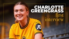 'It just felt like the right place’ | Charlotte Greengrass on signing for Wolves Women