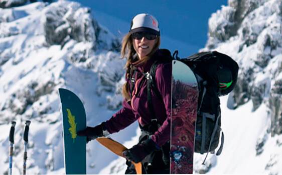 splitboard for woman