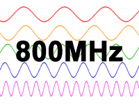 800MHz帯のイメージ画像