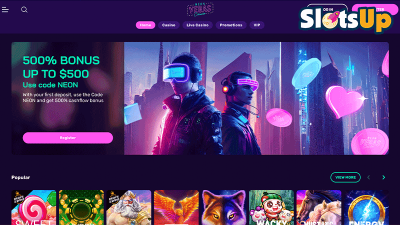 Neon Vegas Login