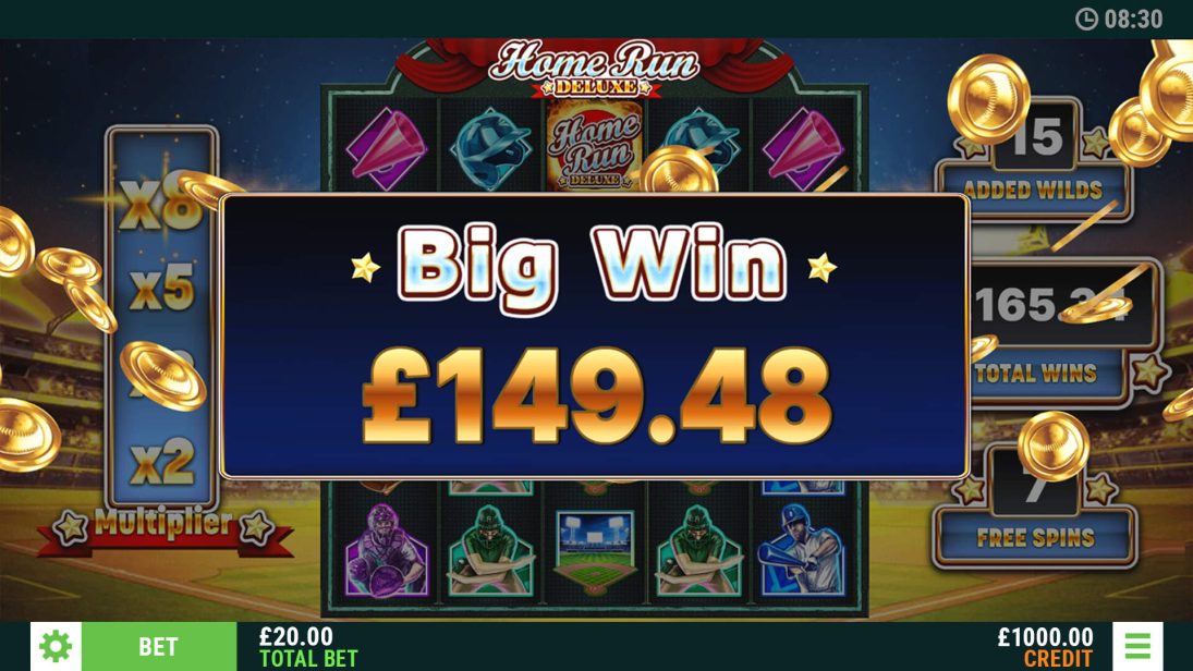 Home Run Deluxe Big Win 