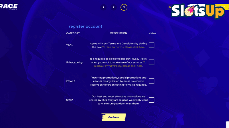 Race Login