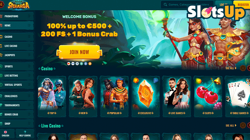 Spinanga Login