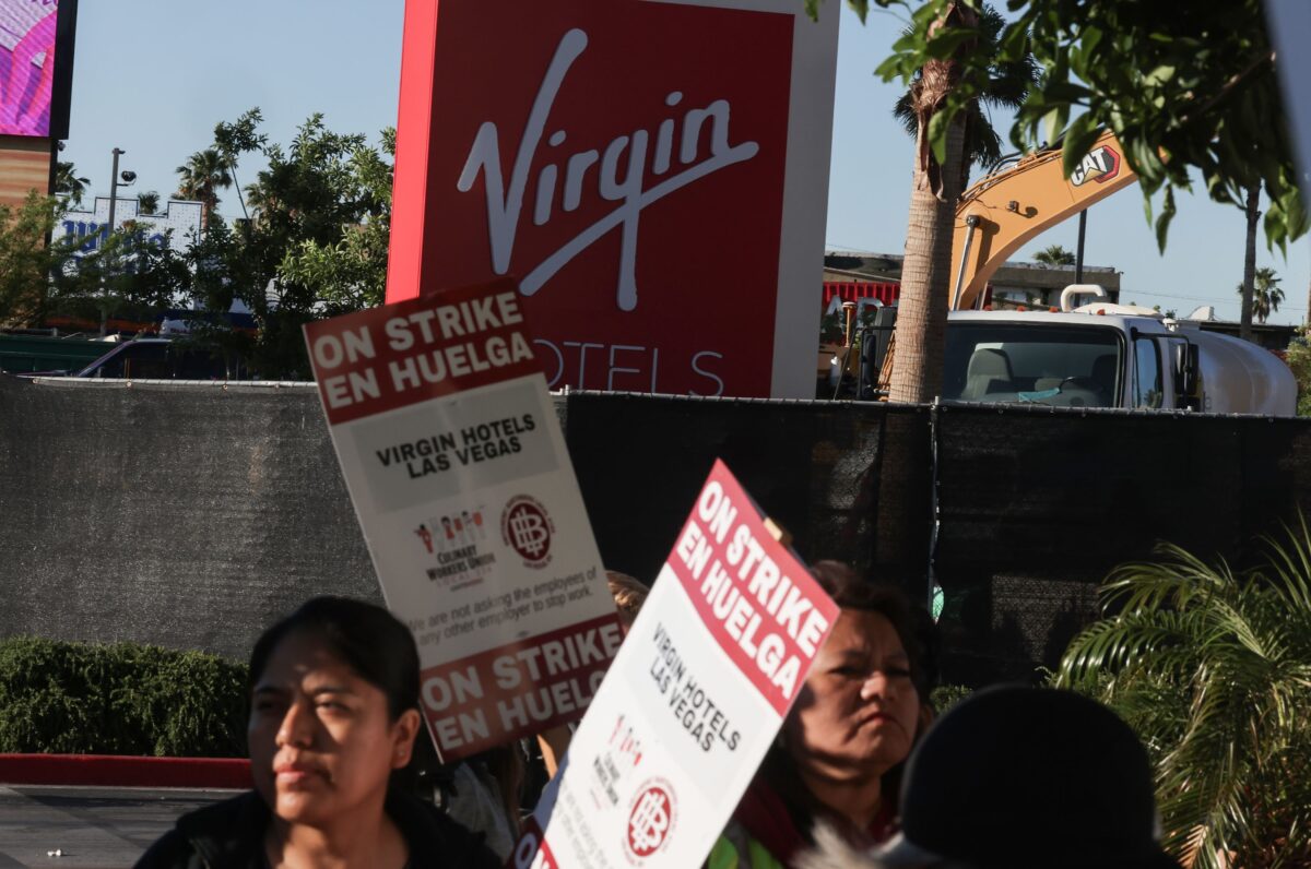 Virgin Hotels Las Vegas Unable To Find Resolution With Striking Workers 