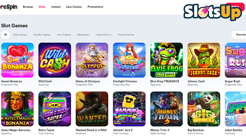 morespin Casino Games