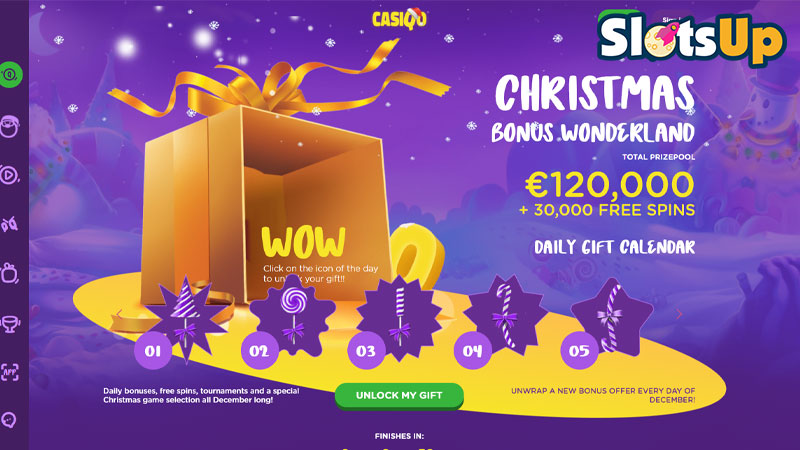 Casiqo Online Casino Christmas Promotion