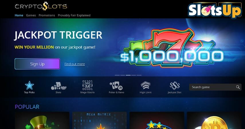 Cryptoslots Casino Review 