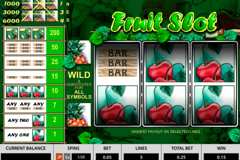 Fruit Slot 3 Reels Pragmatic 