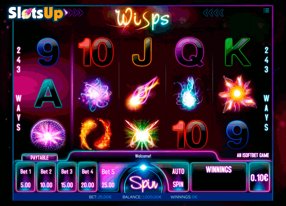 Wisps Isoftbet Casino Slots 