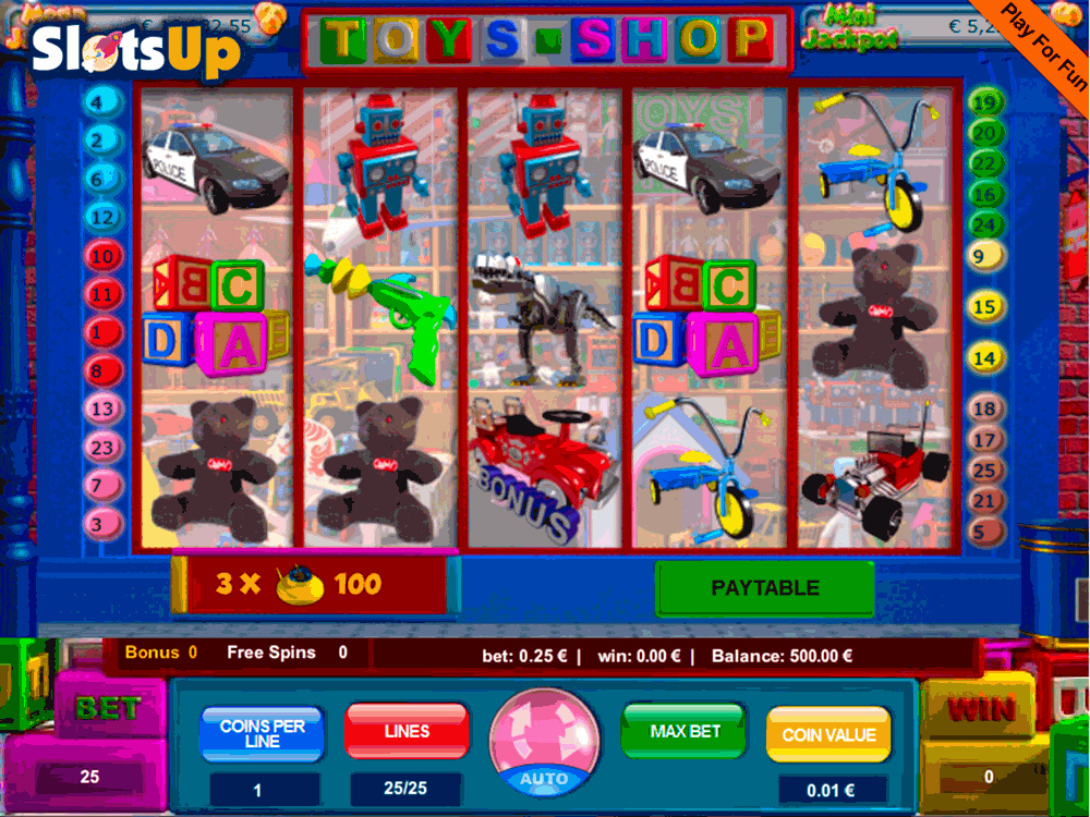 Toys Shop Portomaso Casino Slots 