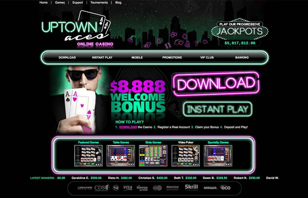 Uptown Aces Casino Preview 