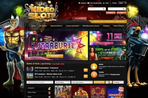 Videoslots Casino Preview 