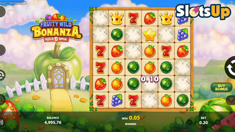 fruity Wild Bonanza Hold Spin