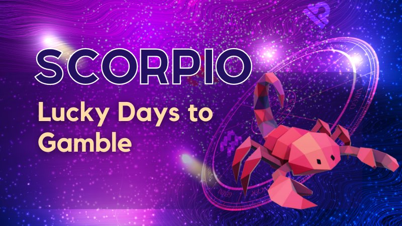 Gambling Luck For Scorpio Today 