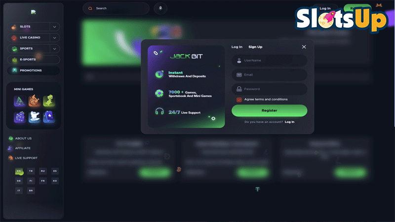 Jackbit Casino Login