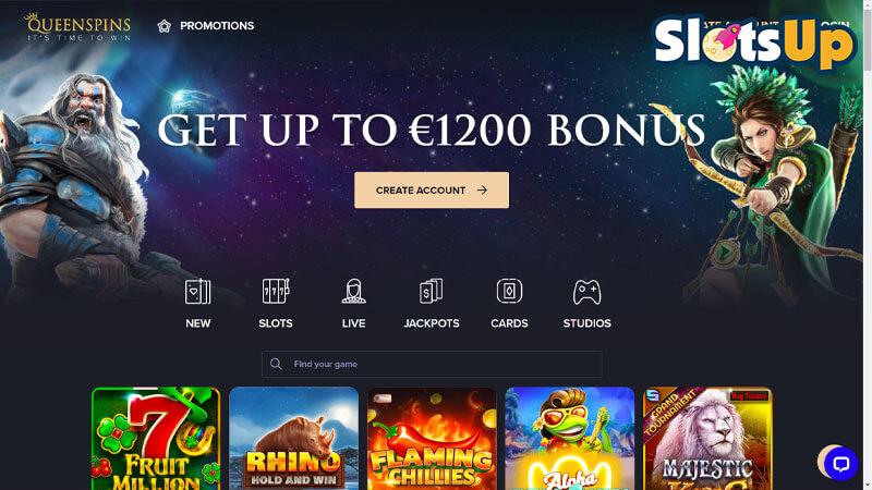 Queenspins Online Casino