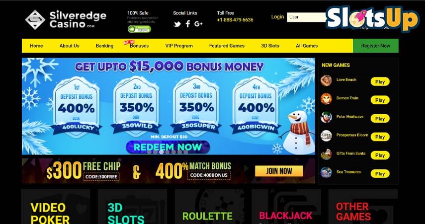 Silveredge Casino Online 