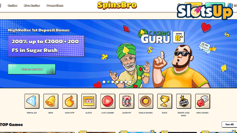 Spinsbro Casino