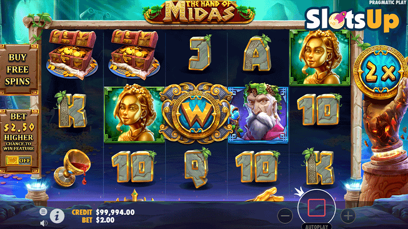 the Hand Of Midas Slot