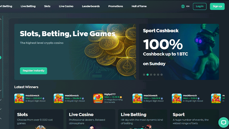 vave Casino Login