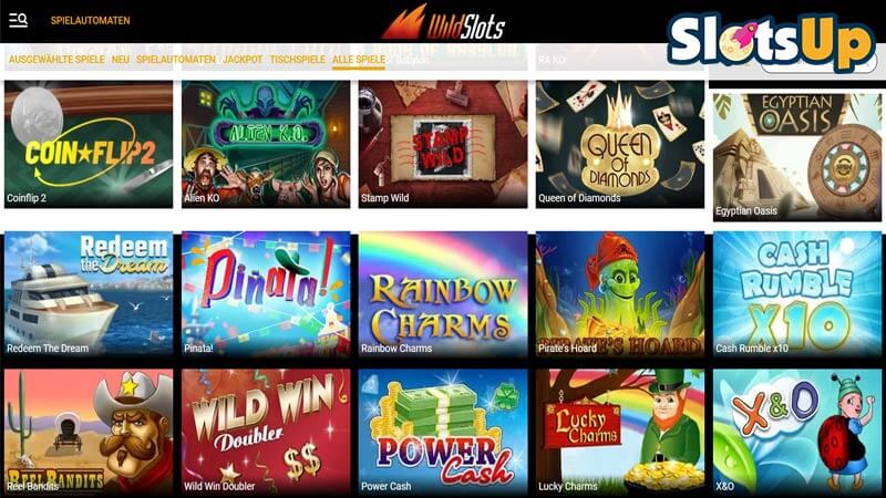 WildSlots Online Casino Games