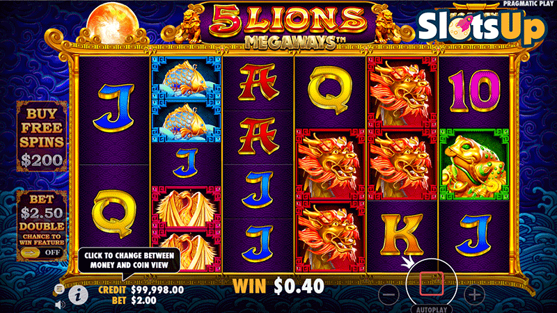 5 Lions Megaways Slot