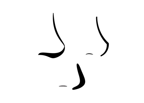 How To Draw A Nose Easy Cartoon