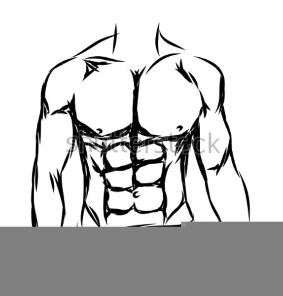 Six Pack Abs Drawing at PaintingValley.com | Explore collection of Six