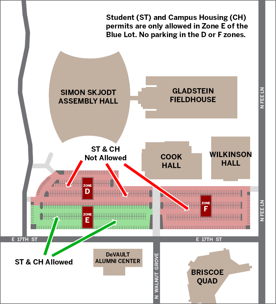 Iu Assembly Hall Parking Map | Sexiz Pix