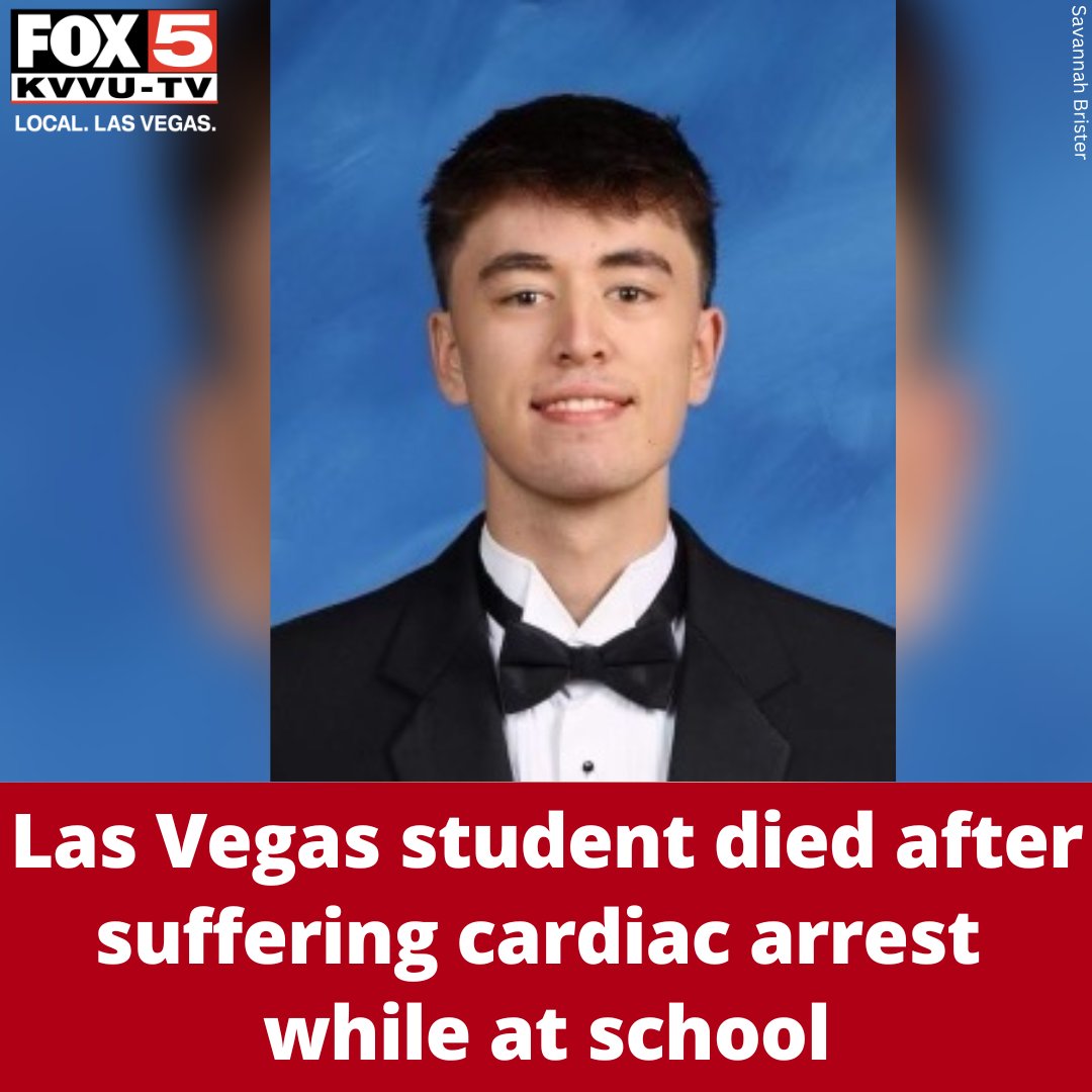 A GoFundMe shared by the Las Vegas school said the high school senior ...