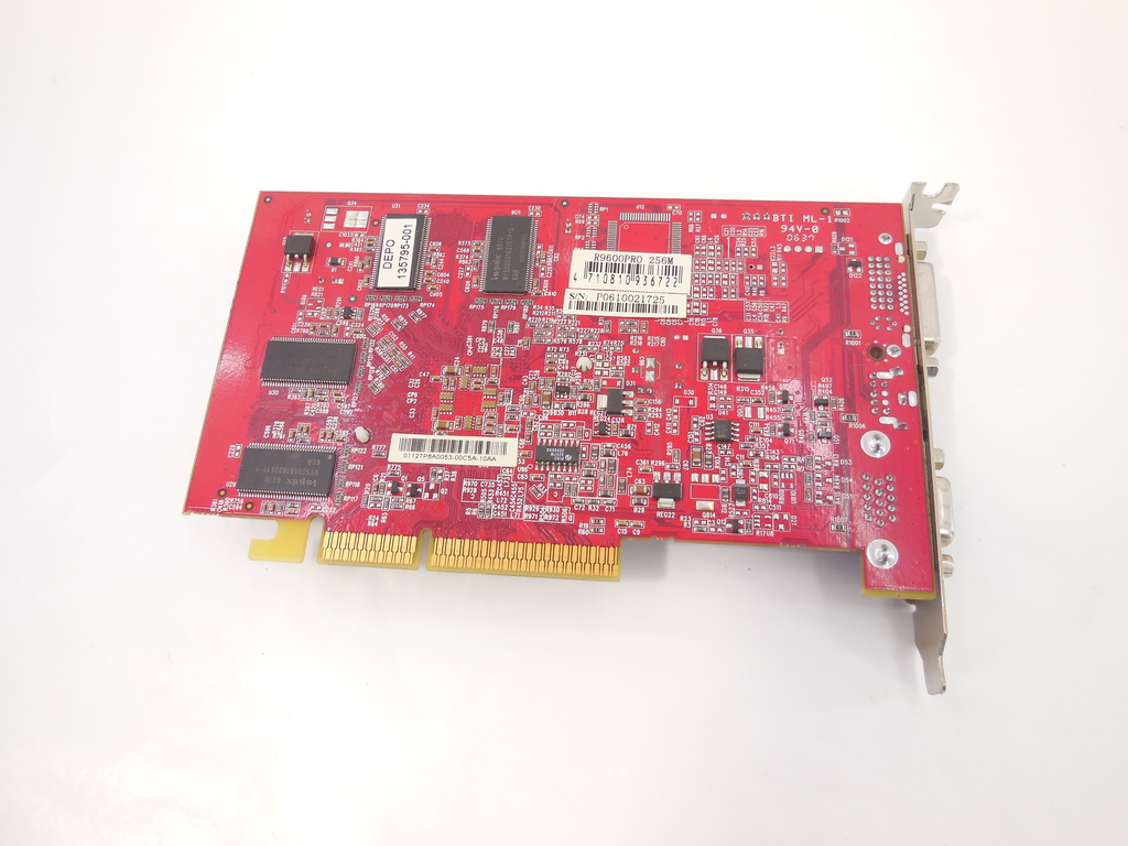 Видеокарта AGP ATI Radeon R9600 PRO - Pic n 71278